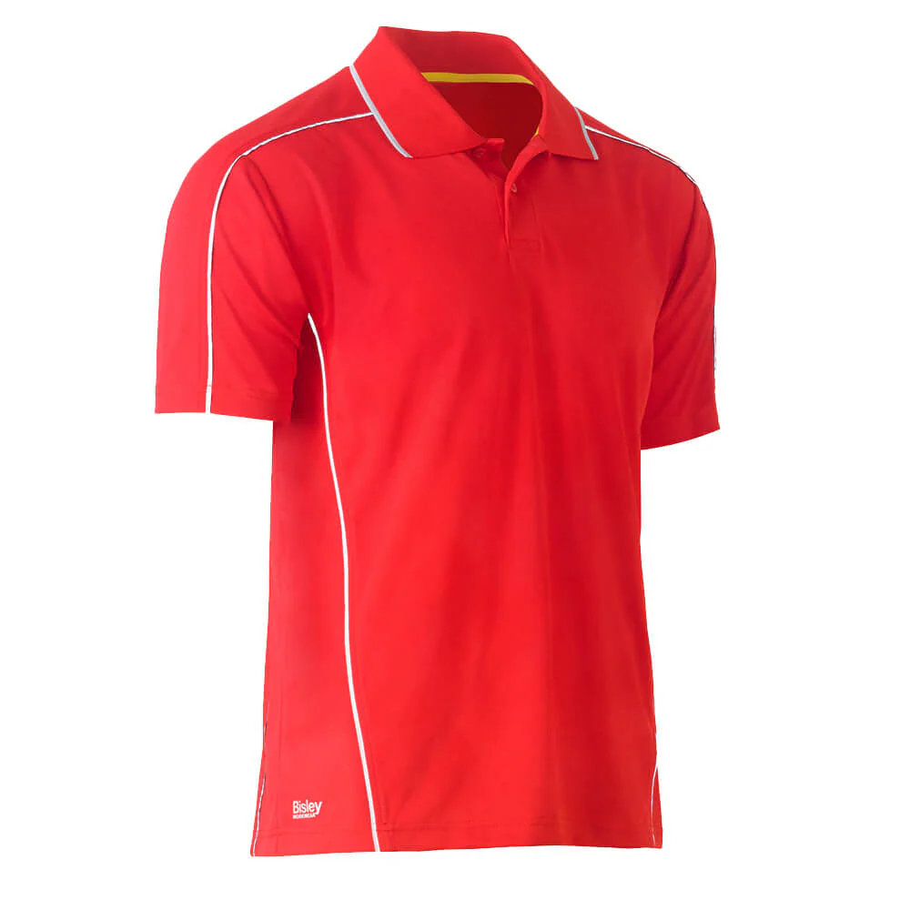 Bisley BK1425 Cool Mesh Polo Shirt Short Sleeve - Image 6