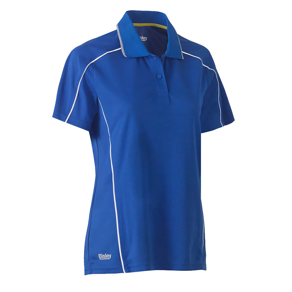 Bisley BKL1425 Ladies Cool Mesh Polo Shirt Short Sleeve - Image 14
