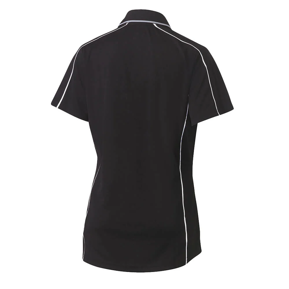 Bisley BKL1425 Ladies Cool Mesh Polo Shirt Short Sleeve - Image 3