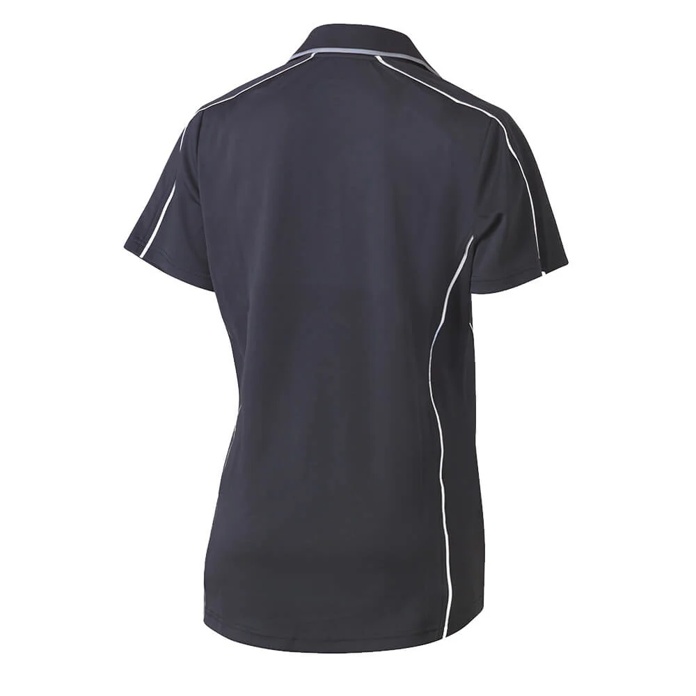 Bisley BKL1425 Ladies Cool Mesh Polo Shirt Short Sleeve - Image 5