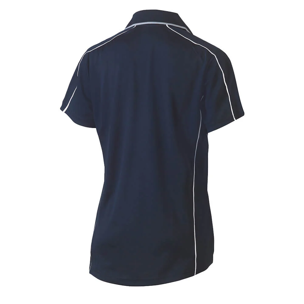 Bisley BKL1425 Ladies Cool Mesh Polo Shirt Short Sleeve - Image 7