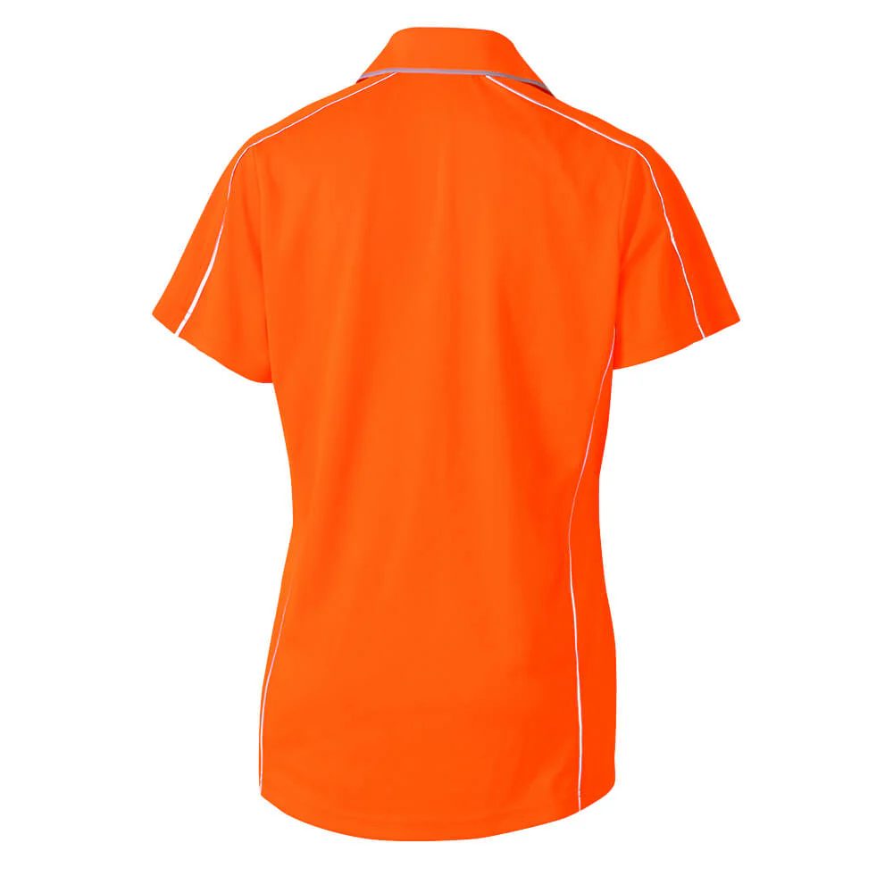 Bisley BKL1425 Ladies Cool Mesh Polo Shirt Short Sleeve - Image 9