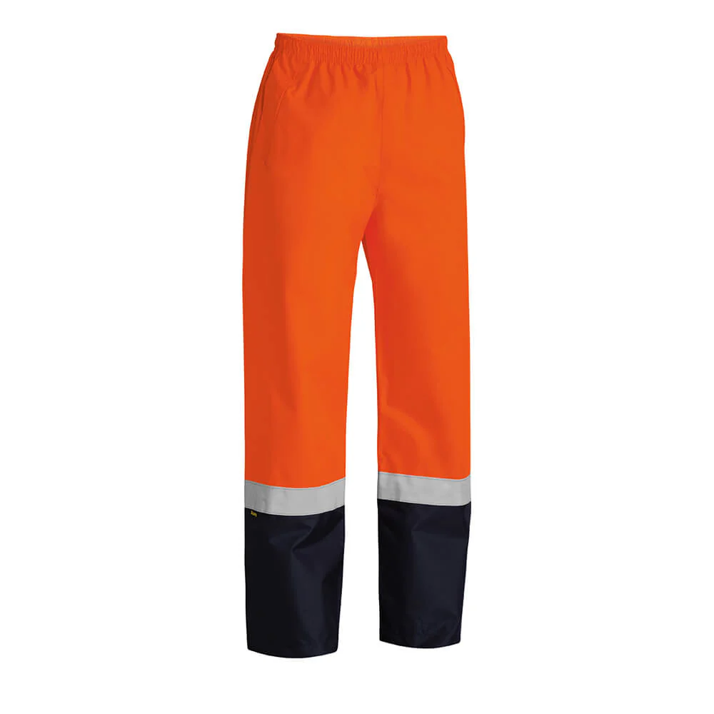 Bisley BP6965T Hi-Vis Taped Rain Pants - Image 3