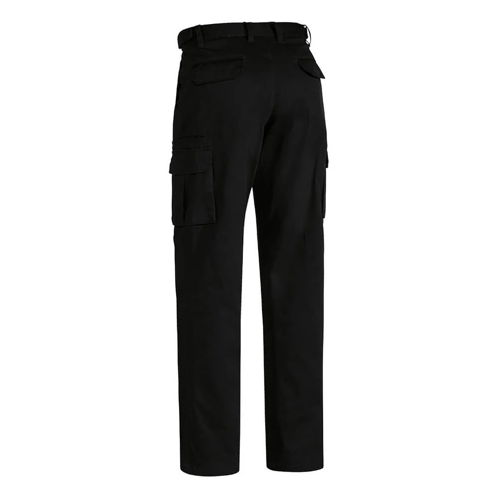 Bisley BPC6007 Cotton Drill Cargo Pants - Image 5