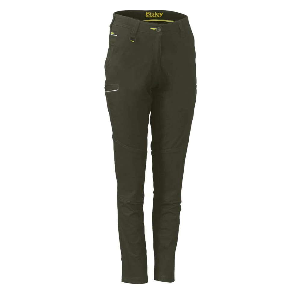 Bisley BPL6015 Ladies Stretch Cotton Pants - Image 3