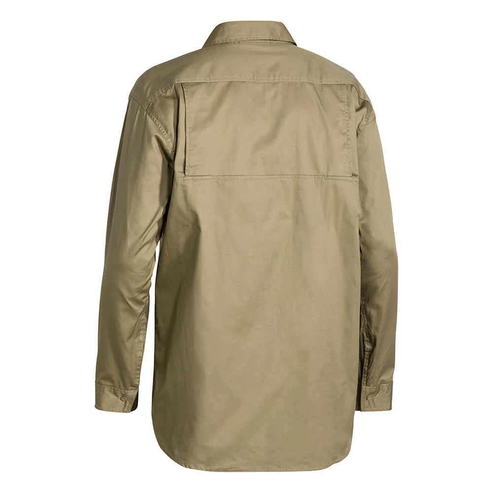 Bisley BS6893 Lightweight Cotton Drill Shirt Long Sleeve - Image 10