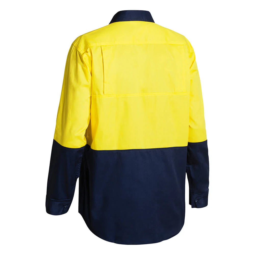 Bisley BS6895 Hi-Vis Lightweight Shirt Long Sleeve - Image 12
