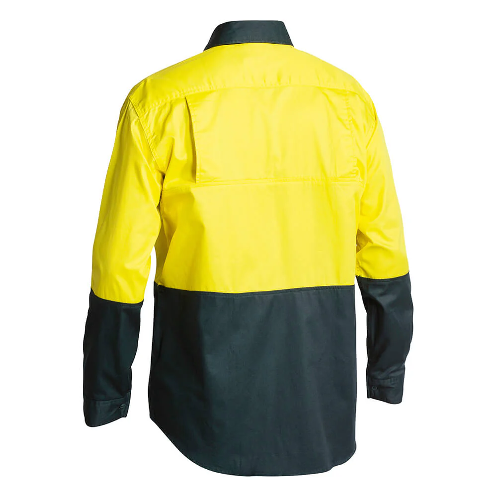 Bisley BS6895 Hi-Vis Lightweight Shirt Long Sleeve - Image 7