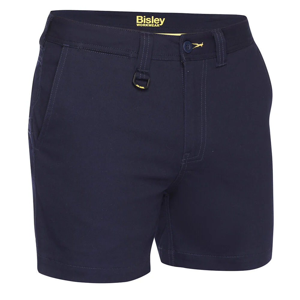 Bisley BSH1008 Mens Stretch Cotton Short Shorts - Image 3