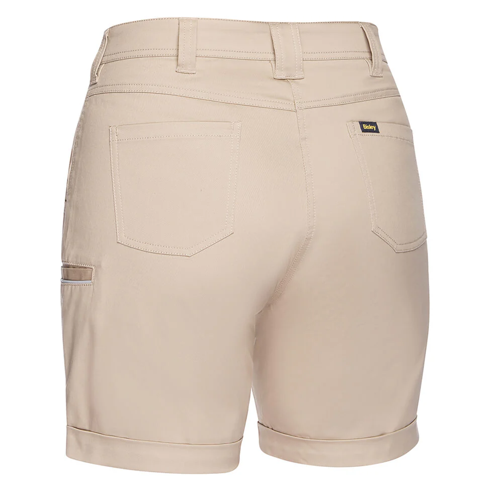 Bisley BSHL1015 Ladies Stretch Cotton Short - Image 5