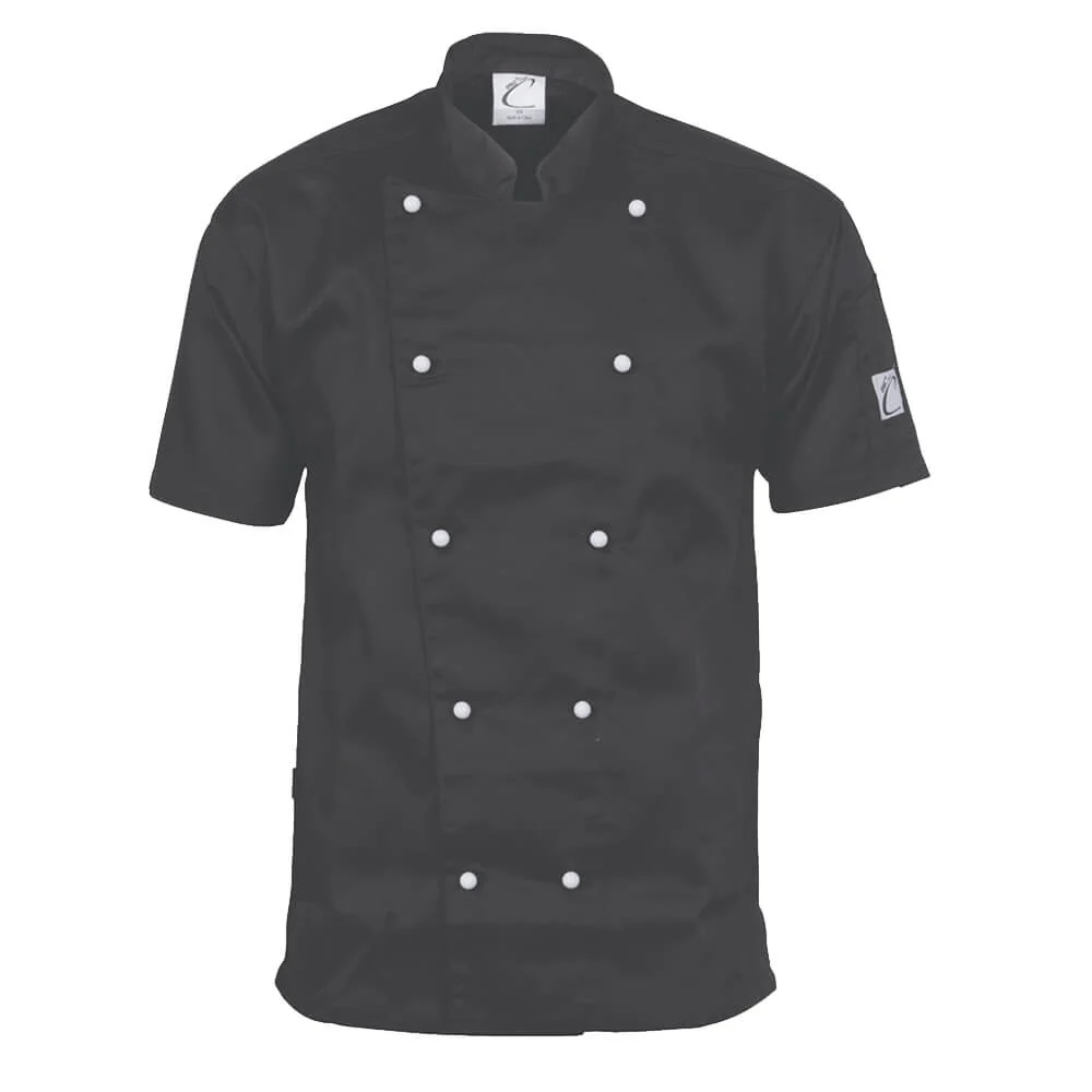DNC 1101 Traditional Chef's Jacket Short Sleeve - Image 3
