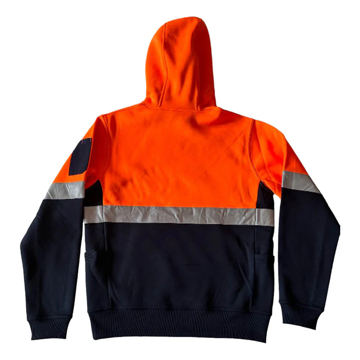 Pilgrim 4610 Mens Hi-Vis Taped Popover Hooded Top - Image 3