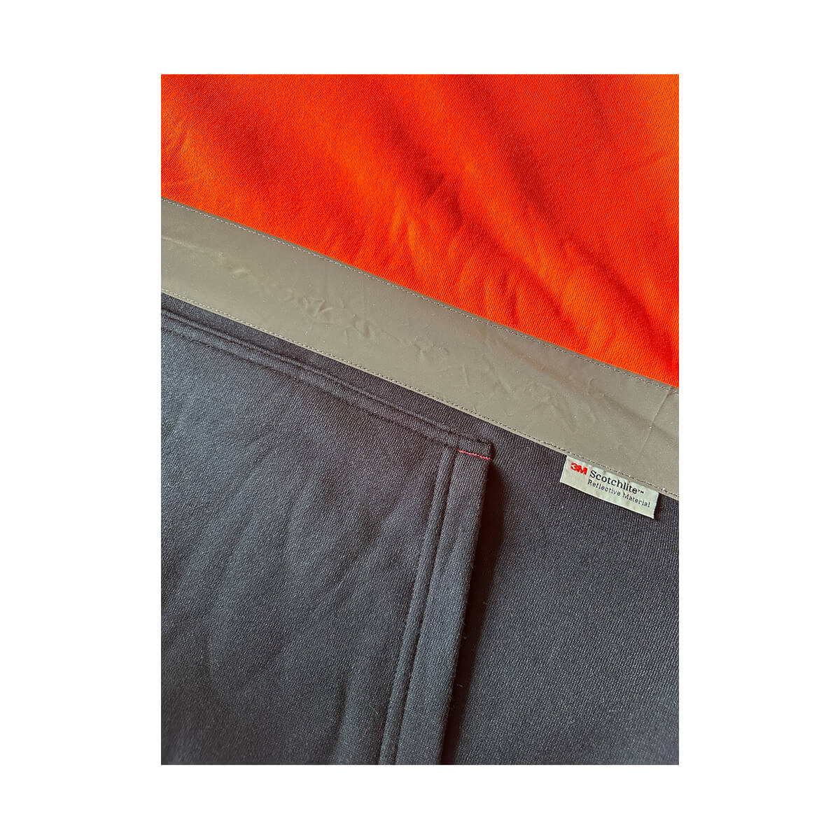 Pilgrim 4610 Mens Hi-Vis Taped Popover Hooded Top - Image 4