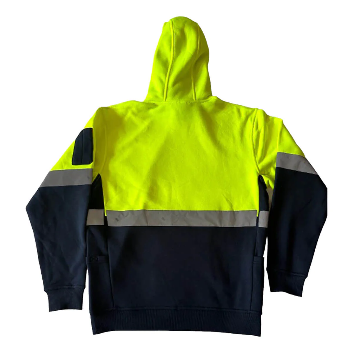 Pilgrim 4610 Mens Hi-Vis Taped Popover Hooded Top - Image 6