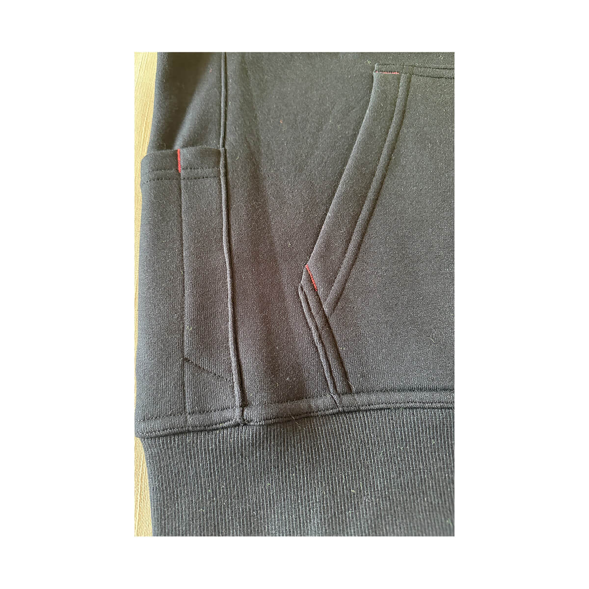 Pilgrim 4610 Mens Hi-Vis Taped Popover Hooded Top - Image 8