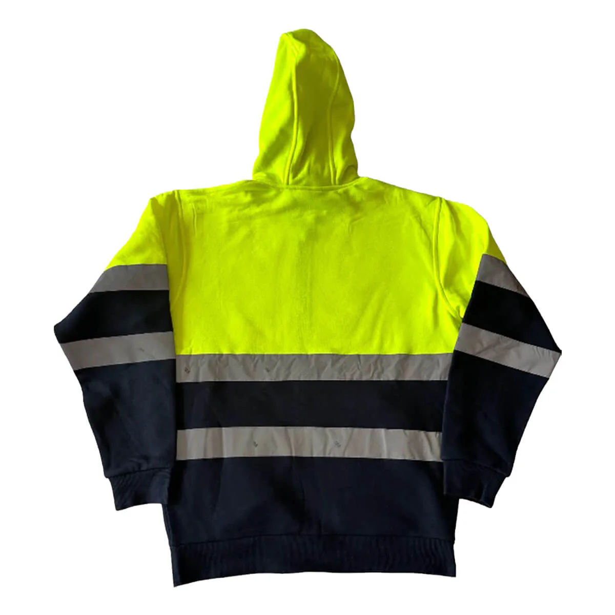 Pilgrim 4611 Mens Hi-Vis Taped Full Zip Hooded Top - Image 6