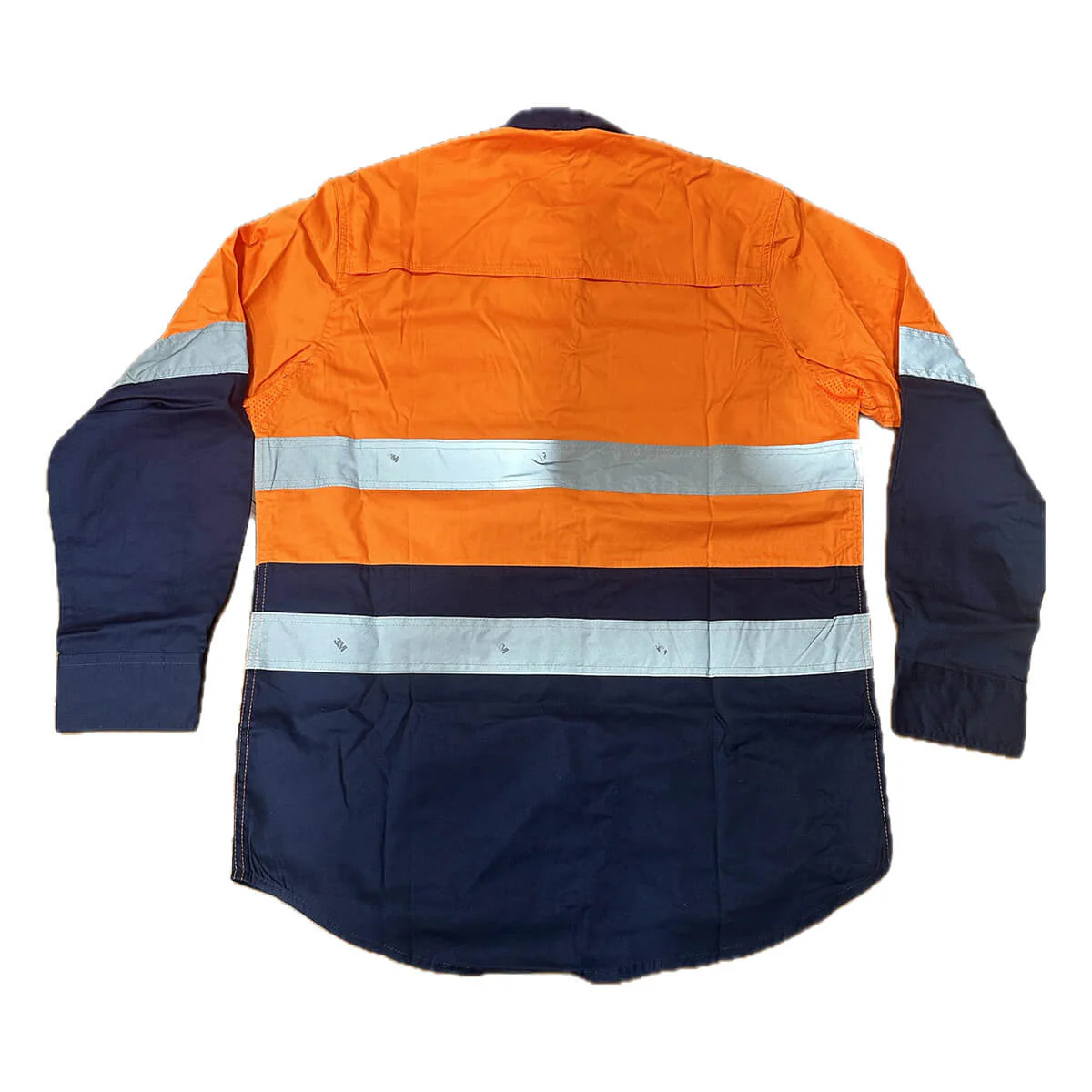 Pilgrim 4625 Mens Hi-Vis Full Button Taped Work Shirt - Image 3