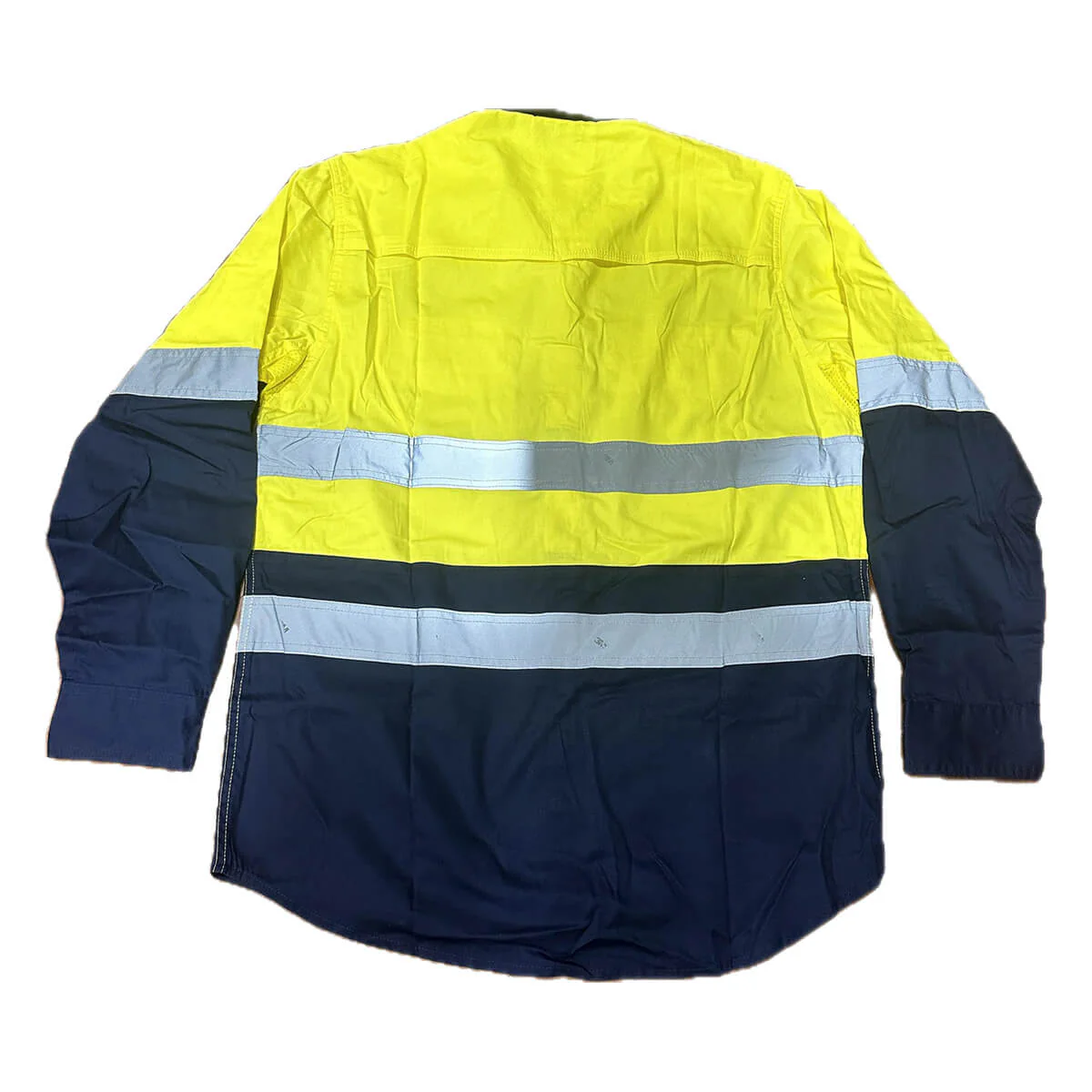 Pilgrim 4625 Mens Hi-Vis Full Button Taped Work Shirt - Image 5